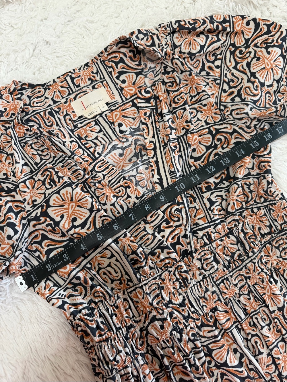 Anthropologie Somerset Mini Dress in Washed Black Multi - Picture 13 of 16